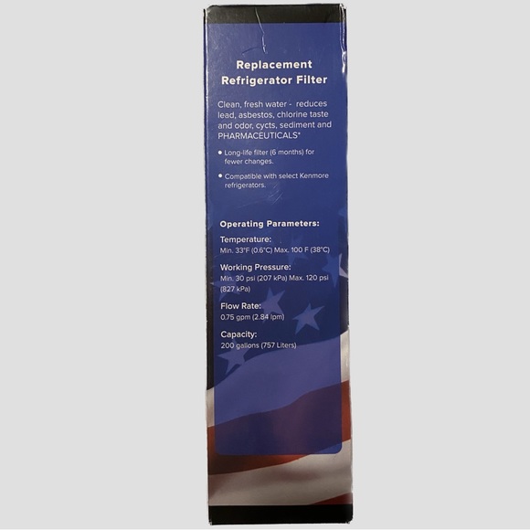 Filter Pro Replacement Refrigerator Water Filter 1  for Kenmore - Picture 3 of 5